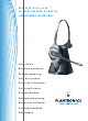 PLANTRONICS SUPRAPLUS WIRELESS CS351N User Manual