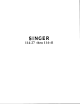SINGER 114-32 Instructions For Using And Adjusting