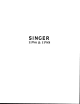 SINGER 11W6 Instructions For Using And Adjusting