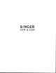 SINGER 121W Instructions For Using Manual