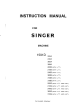 SINGER 1591D200A Instruction Manual