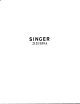 SINGER 212U539A Operator's Manual