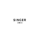 SINGER 246-2 Adjusters Manual