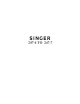 SINGER 247-4 Adjusters Manual