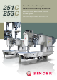 SINGER 251C Datasheet