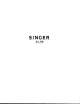 SINGER 33-51 Instructions For Using And Adjusting