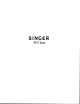 SINGER 35-1 Instructions Manual