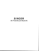 SINGER 44-79 Instructions For Using Manual