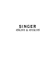 SINGER 45K101 Adjusters Manual