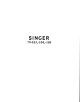 SINGER 70-105 Instructions For Using And Adjusting
