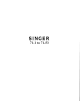 SINGER 71-1 TO 71-53 Manual