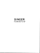 SINGER 71-30 TO 70-47 Manual