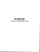 SINGER 71-46 Instructions For Using And Adjusting
