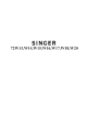 SINGER 72W13 Instructions Manual