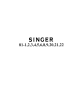 SINGER 81-1 Instructions For Using Manual