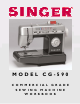 SINGER CG-590 Workbook