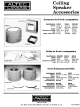 ALTEC LANSING 5294WM CEILING SPEAKER ACCESSORY Manual