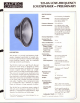 ALTEC LANSING 921-8A LF SPEAKER Manual