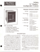 ALTEC LANSING 9294A SPEAKER SYSTEM Manual