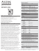 ALTEC LANSING DE6412-8A SPEAKER SYSTEM Dimensions