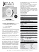 ALTEC LANSING SLC308 CEILING SPEAKER Manual