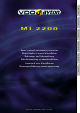 VDO MI 2200 Installation And Owner's Manual