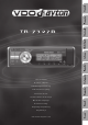 VDO TR 7327 B User Manual