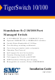 SMC Networks 6709L2 - annexe 1 Installation Manual