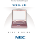 NEC VERSA LXI - VERSION 02-2000 Manual