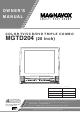 Magnavox MGT204D Owner's Manual