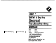 BMW 3 ELECTICAL SYSTEM - MANUAL Troubleshooting Manual