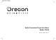 Oregon Scientific EW96 User Manual