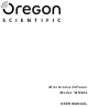Oregon Scientific WS904 User Manual