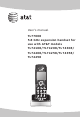AT&T TL74108 CORDLESS TELEPHONE USER MANUAL | ManualsLib