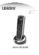 Uniden DCX300 - DCX 300 Cordless Extension Handset Manuel Du Propriétaire