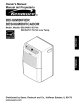 Kenmore 54501 - 50 Pint Dehumidifier Owner's Manual