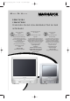 Magnavox 13MDTD20 - Dvd-video Player Manual Del Usuario