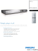 Philips DVP3140 Specifications