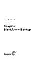 Seagate BlackArmor NAS 110 User Manual