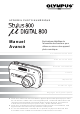 Olympus 800 - Superzoom 800 Manuel Avancé