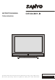 Sanyo CE32LD81 Instruction Manual