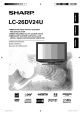 Sharp 26DV24U - LC - 26