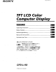 Sony CPD-L150 Operating Instructions Manual