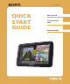 Sony NV-U74T Quick Start Manual