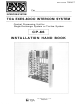 Toa CP-66 Installation Handbook