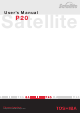 Toshiba Satellite P20-8PW User Manual