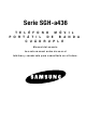 Samsung A436 - SGH Cell Phone 3 MB Manual Del Usuario