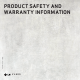 LG VL600 Product Safety Information