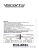 VocoPro DVG-808K User Manual