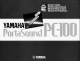 Yamaha PC-100 Owner's Manual